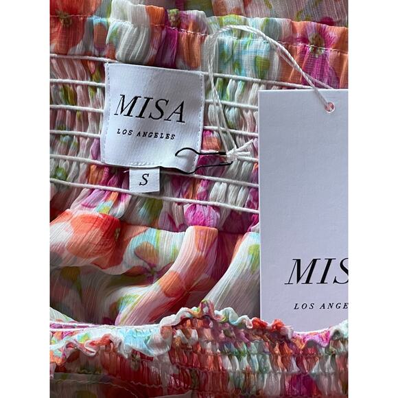 Misa Los Angeles Floral Print Maxi Skirt Size Small - Picture 6 of 6